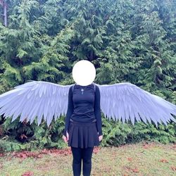 I am selling large handmade angel wings.