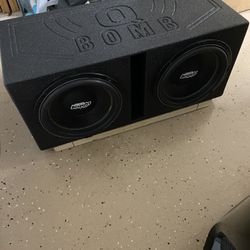 Audio Legion  Al1200.1d Car Amp And Subwoofer 