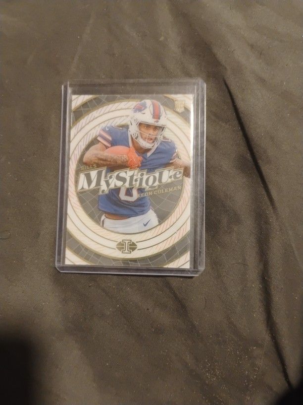 2024 Panini Illusions Keon Coleman Mystique Rookie Card