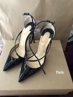 Christian Louboutin Fliketta patent black 37