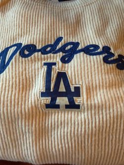 New Dodgers sweats set ribbed fleece