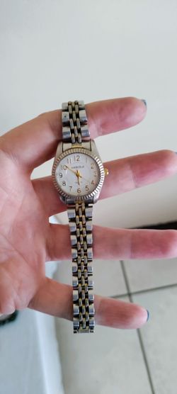 Watch It Quartz Two-Tone Bracelet