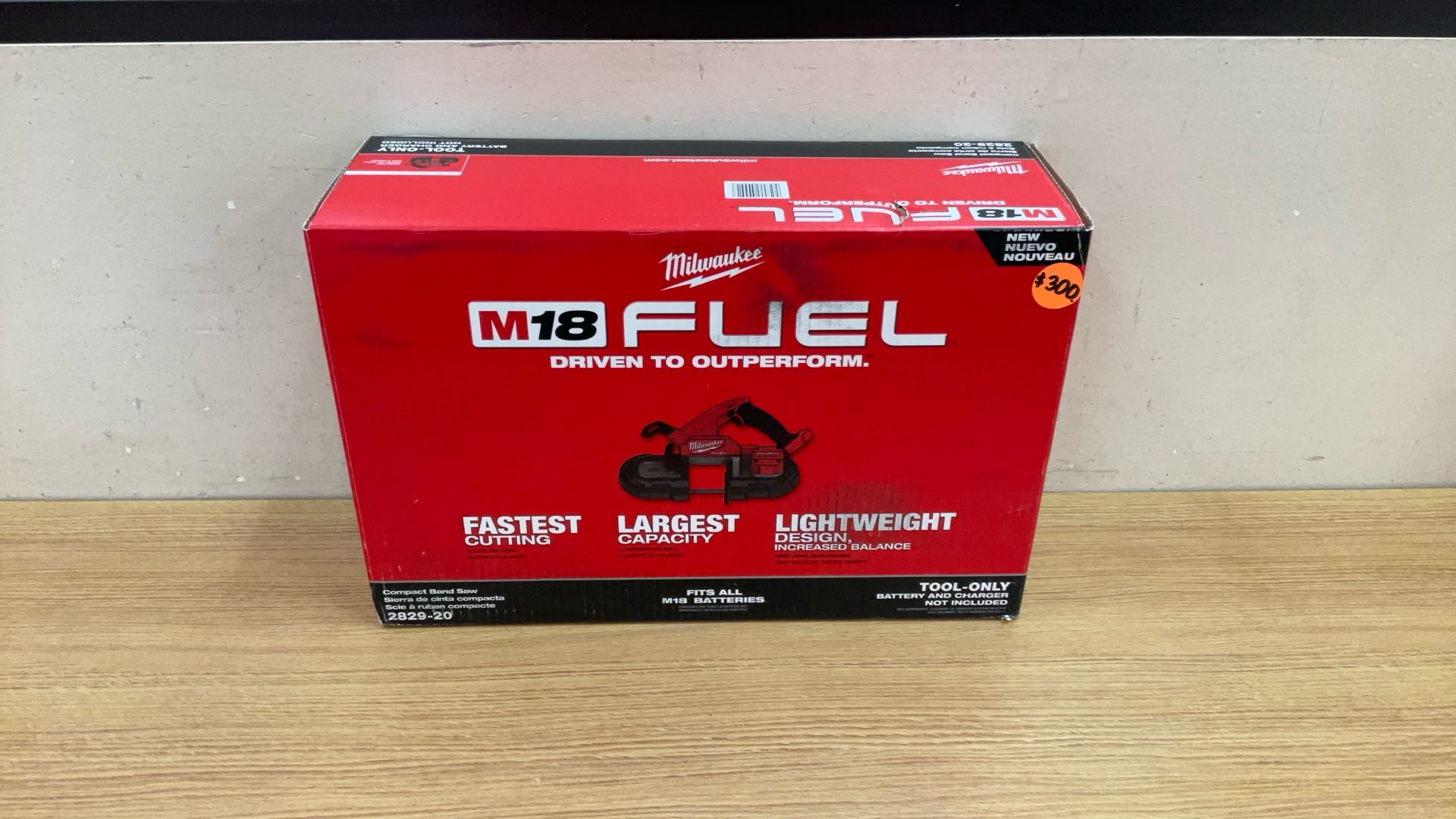 MILWAUKEE 2829-20 COMPACT BAND SAW (TOOL ONLY).