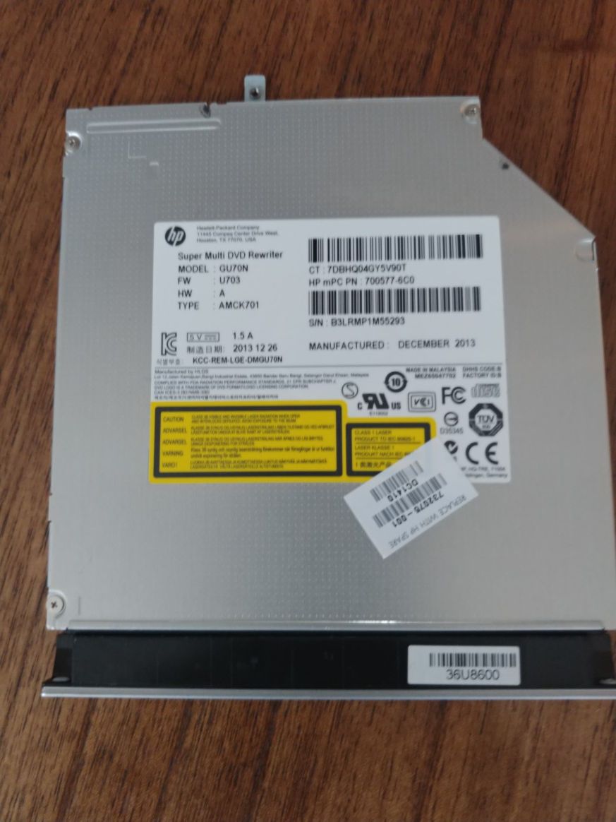 Super Multi DVD Rewriter for Laptop