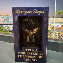 Dodgers Replica World Series Trophy
