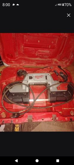 Milwaukee deep cut bandsaw, sawzall, & DeWalt  impact 1/4t4h's