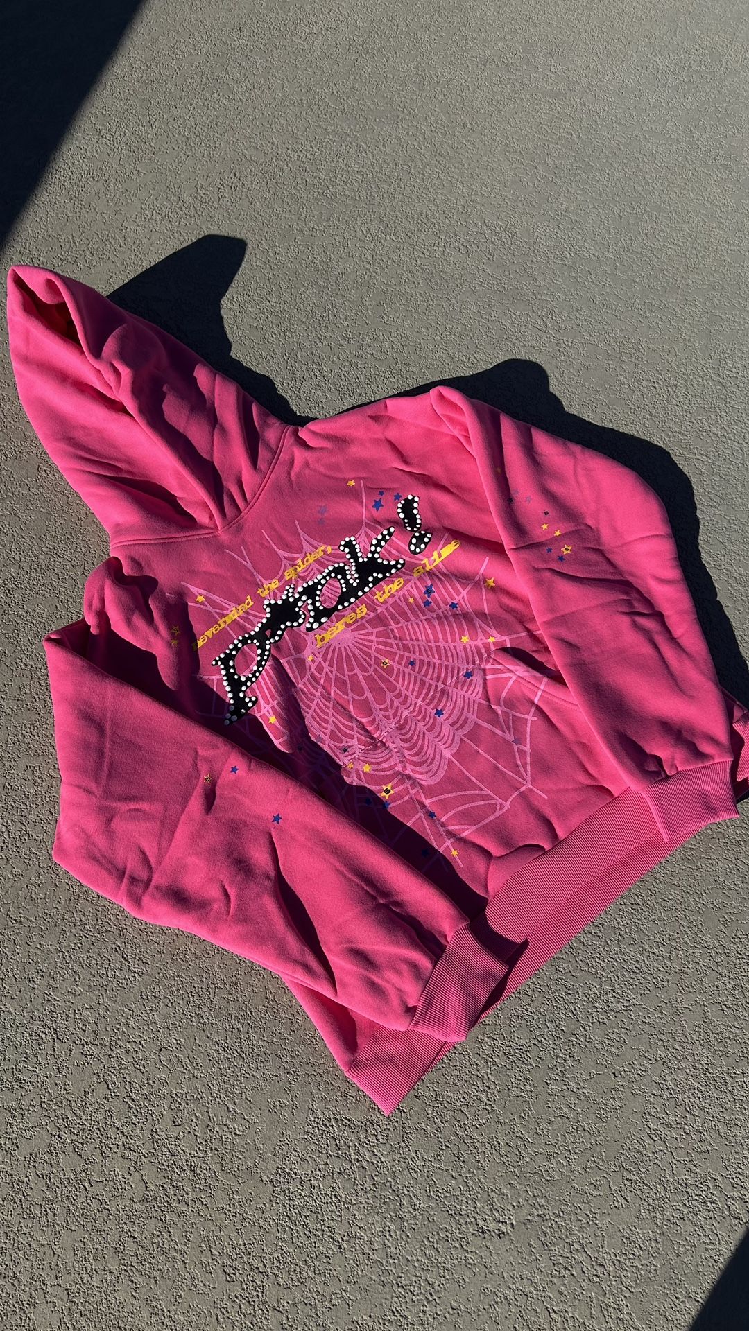 SP5DER Pink P!NK Hoodie