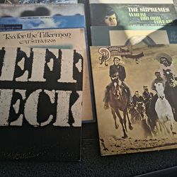 Original classic vinyl records from the '70s and '80s