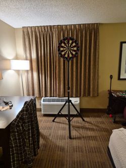 Dart stand and board $100