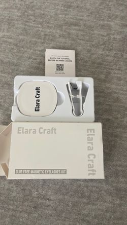 Elara craft glue free magnetic eyelashes kit