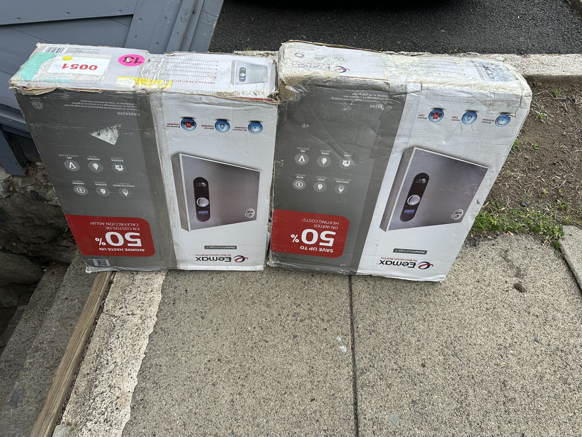 GREAT PRICE FOR BOTH!!!! EEMAX Electric Tankless Water Heaters