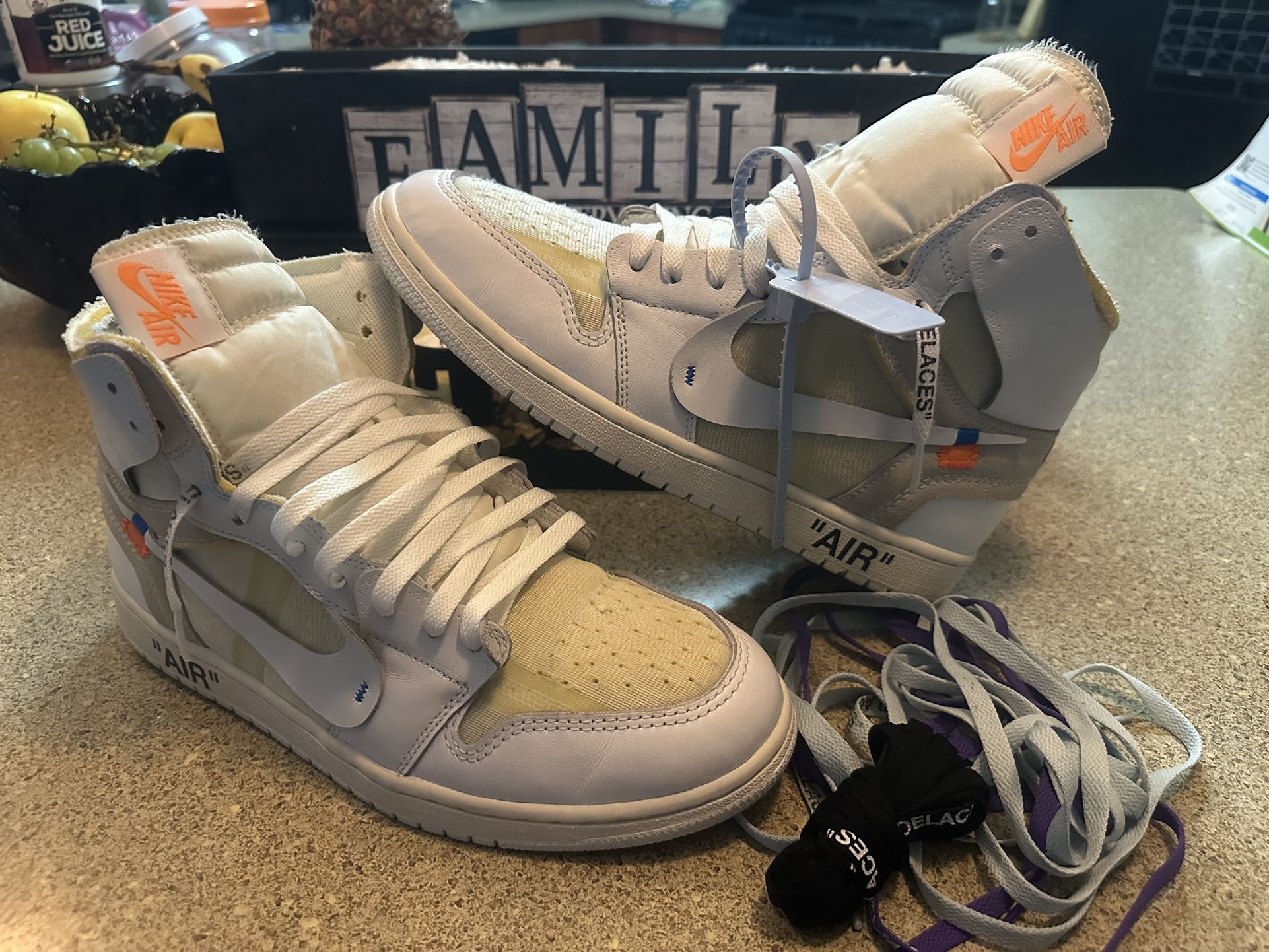 Off White Air Jordan 1 Euro 11.5