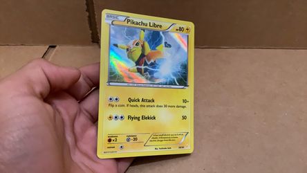 Pikachu Libre Holo Pokémon Card 30/30