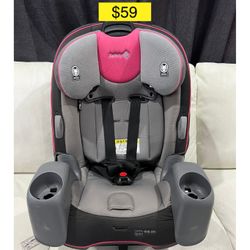 Safety 1 Grow and Go Sprint All in One Convertible Car Seat, rare & foward facing, recliner / Silla carro bebe a niña