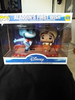 Aladdin's first wish pop!