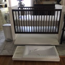 Modern European Crib  From David Netto Collection