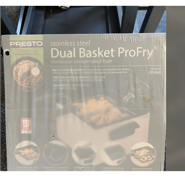 Dual A basket proFry