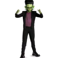 Universal Monsters Frankenstein Child Costume Size M 7-8 Halloween Dress Up NWT