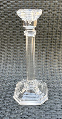 Used 9” Glass Candle Holder