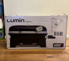 Weber Lumin Compact Electric Grill **Brand New**