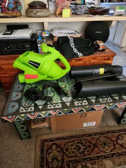 GreenSweep Blower/Vacuum 110 Volts