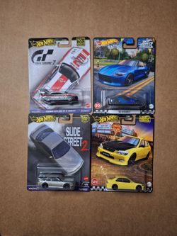 Hot wheels premium car culture Nissan Skyline 240sx Z Toyota Altezza