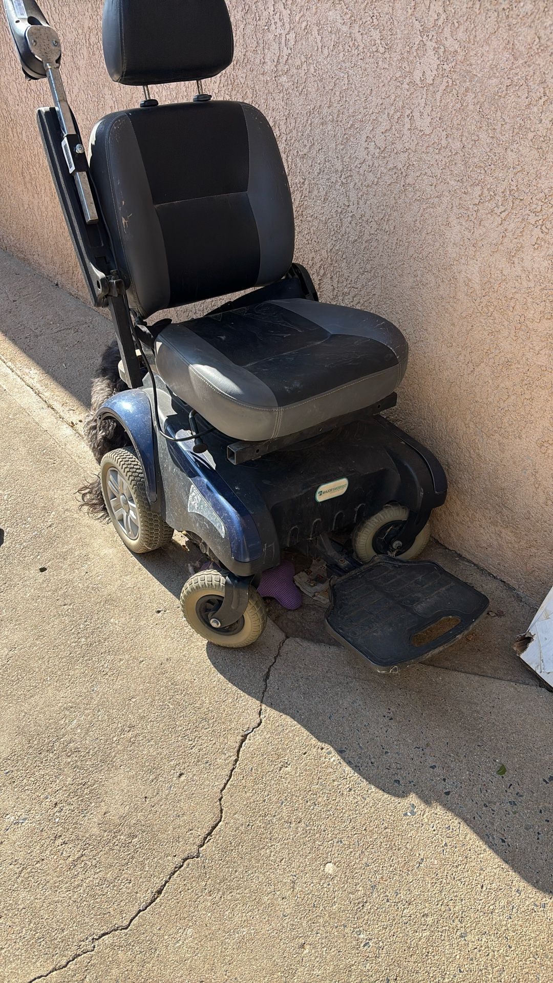 Electronic wheelchair for disabled person
