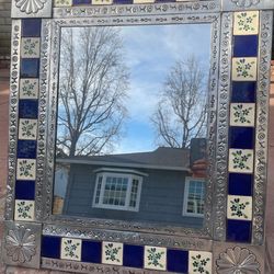 Mexican Talavera Mirror