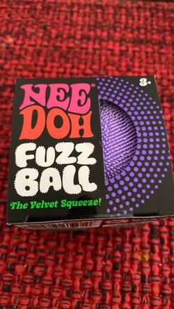 Nee Doh Fuzz Ball Purple Stress Ball