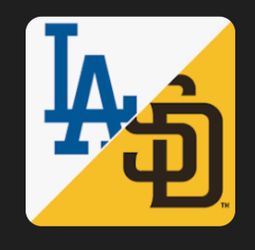 Dodgers at Padres - 2 Seats - 6/26, 6/27, 6/28