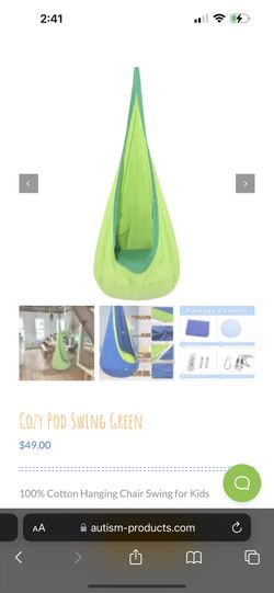 New Cozy Pod Swing 