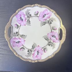 RARE! Antique Bawo & Dotter/Elite Works (Limoges, France) Porcelain Serving Dish