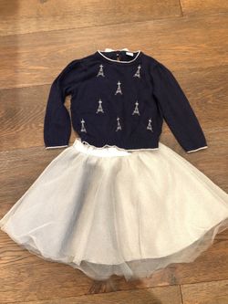 Girls Janie and Jack holiday outfit size 18-24 months