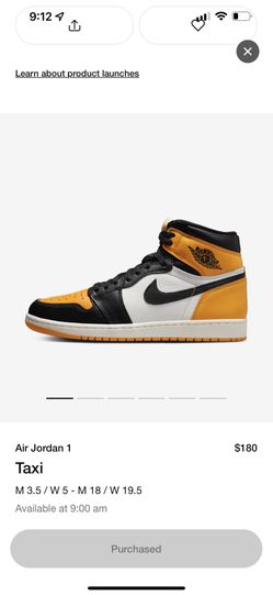 Air Jordan 1 “Taxi”