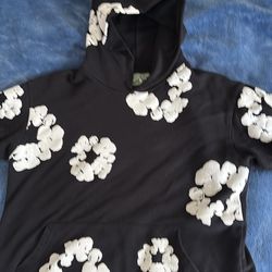 Denim tears black/white Size small