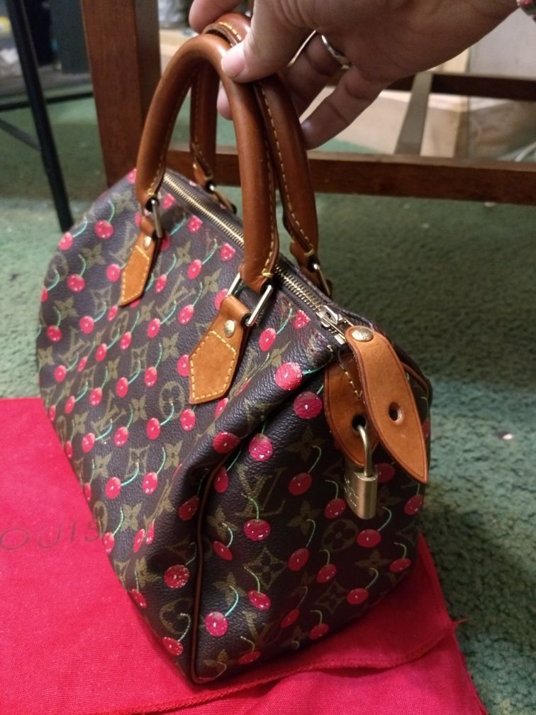 Authentic Louis Vuitton cherry handbag