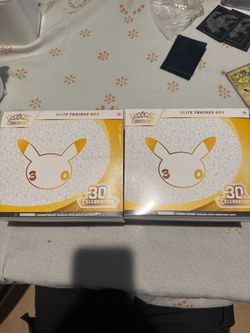 30th Celebrations ETB Factory Sealed In Hand