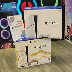 PlayStation 5 Disc & Ghost of yotie 1TB - On payments with just $50 down (No Credit Required ✅)