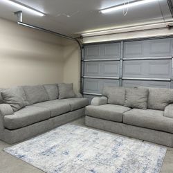 Grey Couch Set 