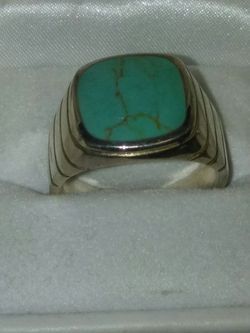 Sterling silver .925 size 11 ring.