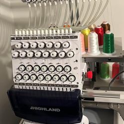 15 Needle Embroidery Machine Package