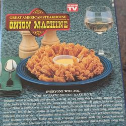 Vintage Great American Steakhouse Blooming Onion Machine