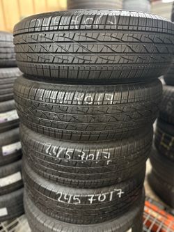 (4) Takeoff Tires Firestone HLT 245/70R17 $150 each