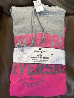 Universal Studios Youth Fleece & Tee Combo