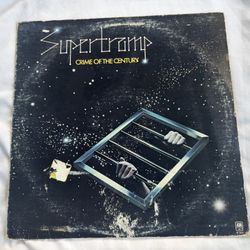 SuperTramp Crime fo the Century LP Vinyl Record 1974 A&M