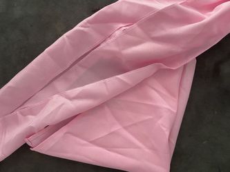 40 pink dinner napkins and chair sashes polyester pink