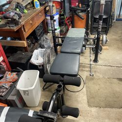 Weight Bench With Weights