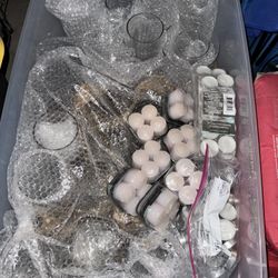 Different Size Vase / Candles