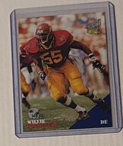 1994 Classic NFL Draft #66 Willie McGinest Rookie Card