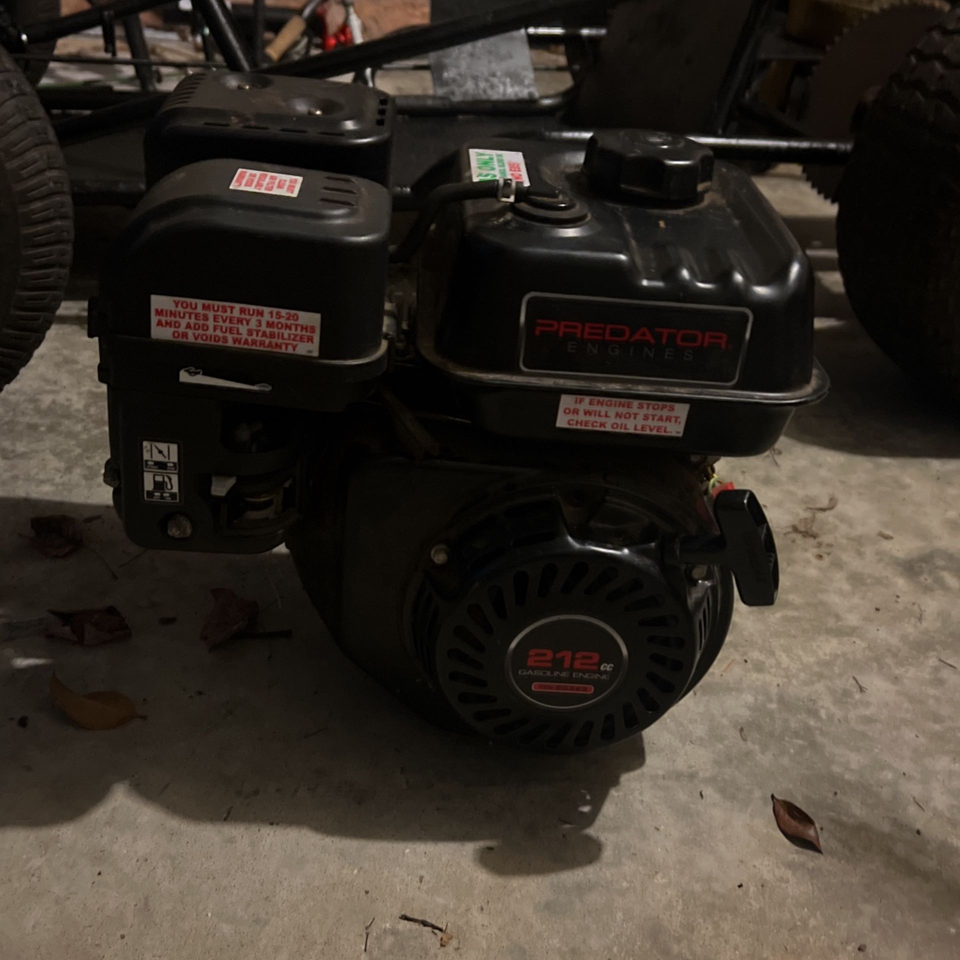 Predator 212 Engine
